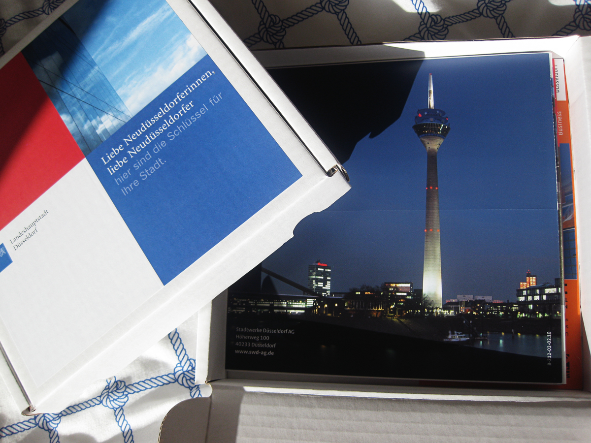Düsseldorflase Welcome-Pack