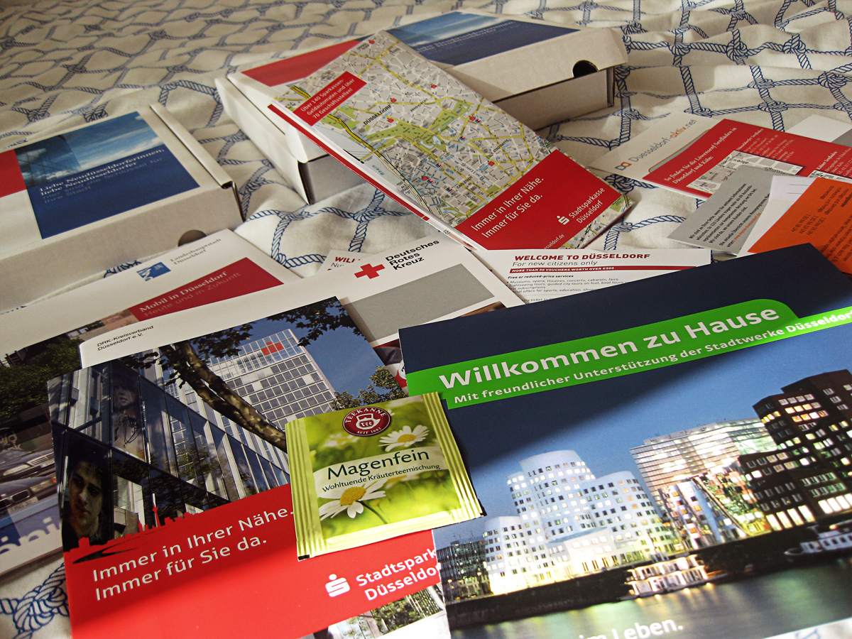 Düsseldorflase Welcome-Pack